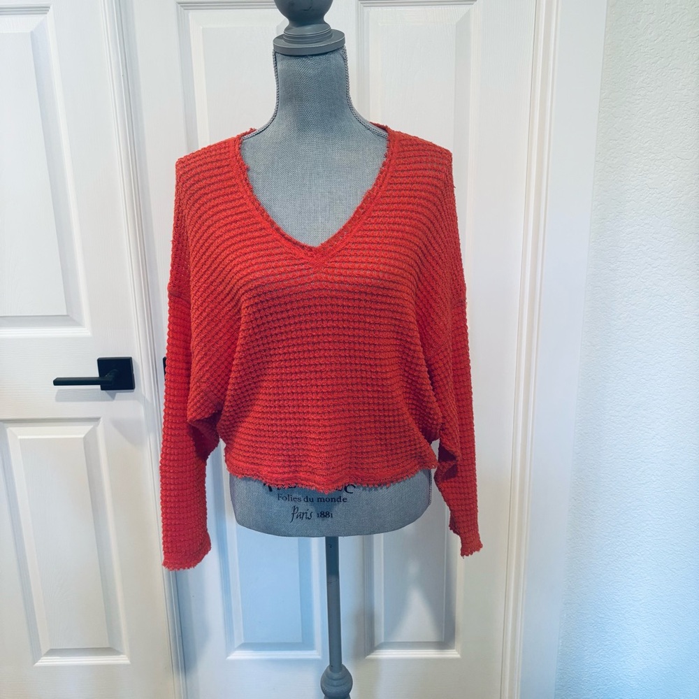 URBAN OUTFITTERS Lightweight Sweater‎ SIZE XS Red/Orange